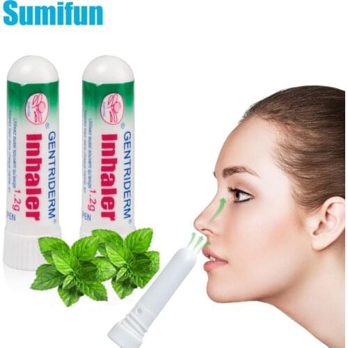 1/3/5/10pcs Rhinitis Mint Cream Nasal Essential Oils 100% Original Rhinitis Refresh Nose Cold Cool Ointment Nasal Inhaler