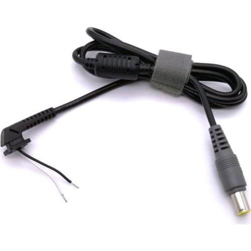 1pc DC Tip Plug 7.9*5.5mm / 7.9x5.5mm Power Supply Connector Laptop Charger DC Cable for IBM Lenovo AC Adapter Jack Cord 1.2 M