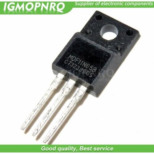Free shipping 10pcs/lot MDF11N65B TO-220F 650V 11A new original