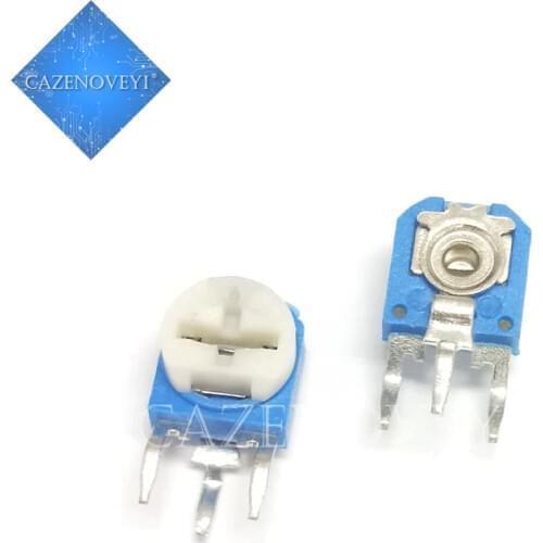 20pcs/lot RM063 RM-063 100 200 500 1K 2K 5K 10K 20K 50K 100K 200K 500K 1M ohm Trimpot Trimmer Potentiometer variable resistor