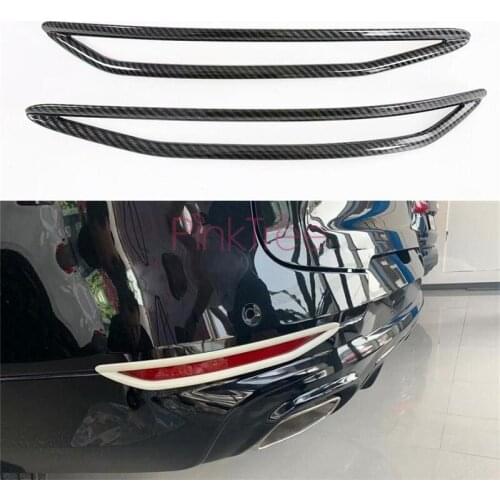 ABS Chrome Rear Reflector Fog Light Lamp Cover Sticker Decoration Trim Accessories For Chevrolet Blazer 2019 2020