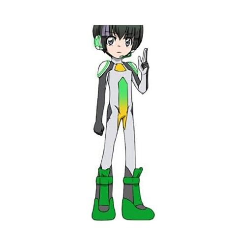 THE ANIMATION SHINKALION Gassan Shinobu Cosplay Costumes Men Boys Halloween Bodysuit Zentai Catsuit Free Shipping