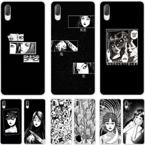 Hot Junji Ito Tees Horror Case For Sony Xperia X XA XA1 XA2 Ultra L1 L2 L3 XZ3 M4 Aqua Z3 Z5 Premium E5 XZ XZ1 XZ2 Compact Cover