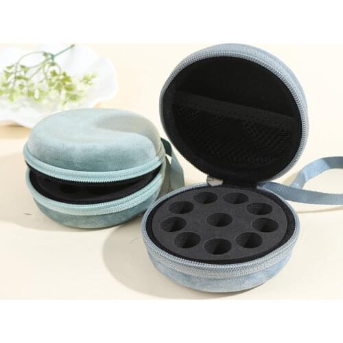 10 Bottles 1-2ml Essential Oil Case for DOTERRA Essential Oil Subpackage Travel Portable Carrying Hanging Organizer Storage Bags