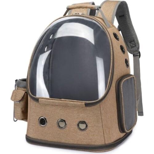 Pet Cat Carrier Backpack Bubble Space Capsule for Small Dogs and Puppies Pet Travel Backpacks Breathable Outdoor Hiking Walking