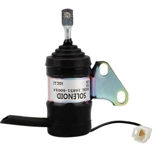 Fuel Stop Solenoid Power-Off Valve for Kubota Mower Tractor Excavator RTV RTV900 16851-60014 052600-4530