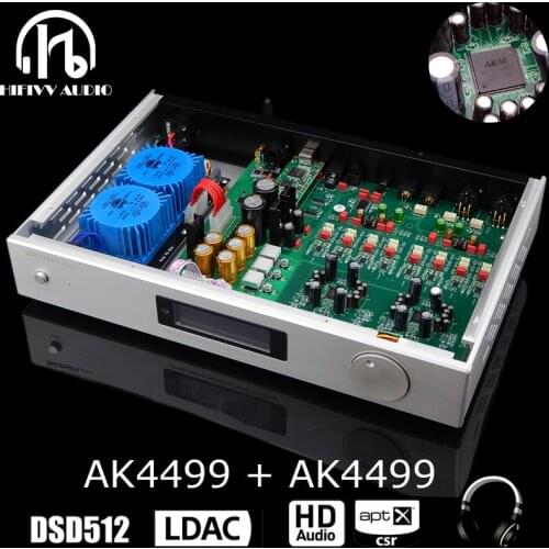 Hi End AK4499EQ *2pcs Bluetooth 5.0 QCC5125 DAC for New generation flagship DAC APTX-HD LDAC APTX adaptive decoder