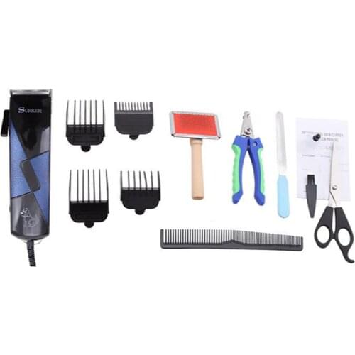 Low Noise Dog Shaver Clippers Rechargable Dog Hair Trimmer For Dogs Cats