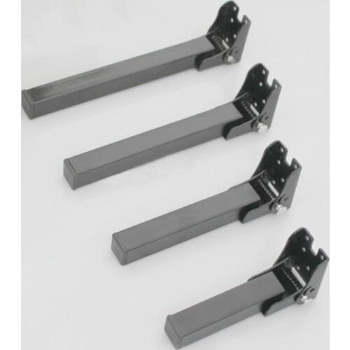 2Pcs Foldable Furniture feet Table Cabinets legs Sofa Bed TV Cabinet feet lack RV Conceal Hidden Folding Furniture legs