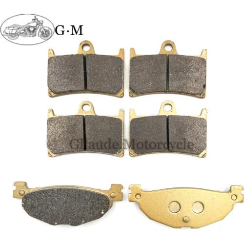 Motorcycle Front / Rear Brake Pads For YAMAHA TMAX500 T-Max500 XP500 Non ABS & ABS Models 2008 2009 2010 2011