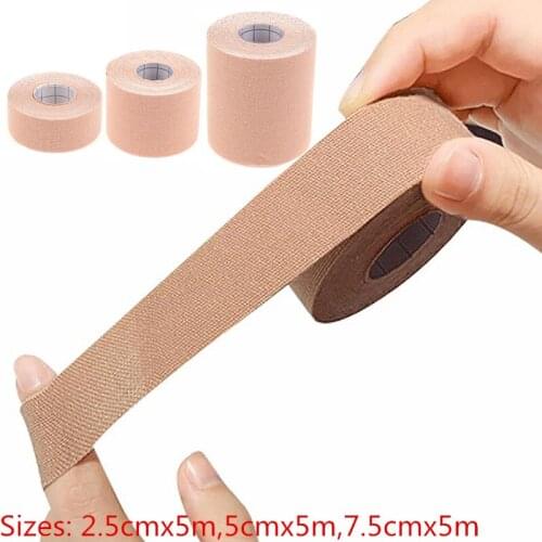 5M/Roll Fixation Tape Patches Bandage Medical Non-woven Tape Adhesive Plaster Breathable Anti-allergic Medicinal Wound Dressing