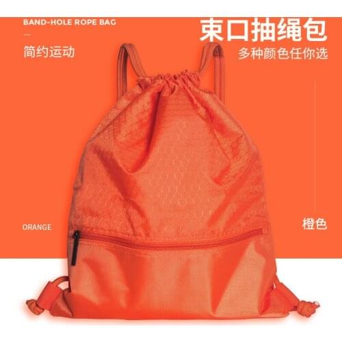 Cinch Sack Backpack String Drawstring Backpack Gym Bag Tote School Sport Travel