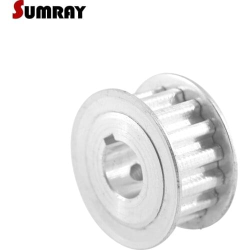 SUMRAY XL 16T Keyway Timing Pulley 8/10/12/14/15mm bore keyway diameter 3/4/5mm 11mm width Synchronous Wheel Pulley
