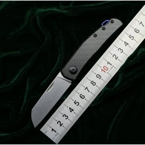 LOVOCOO ZT0230/0235 20CV Blade CF handle Foldable knife outdoor camping pocket Survival Hunting Kitchen Knives utility EDC Tools