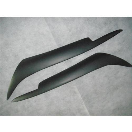 Fiberglass Headlight Eyebrows Eyelids for 2006-2010 VW Volkswagen Passat B6 3c