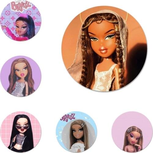 Bratz Doll Badge Brooch Pin Accessories For Clothes Backpack Decoration gift