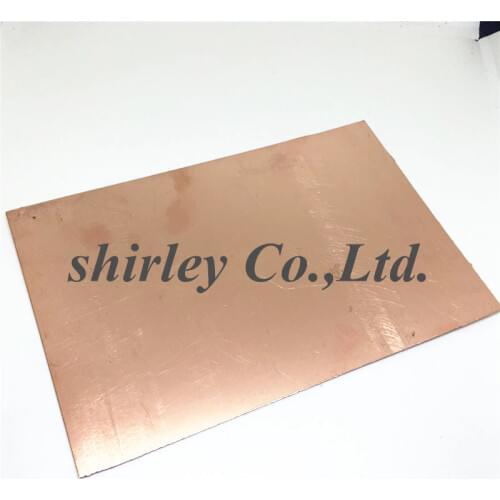 10pcs/lot Single Side 10*15*0.8MM Glass fiber Blank Copper Clad Printed Circuit Board Universal Prototype PCB 10X15X0.8