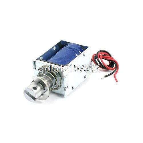 12V 2.14A 15mm 200g Push Pull Type Action Open Frame DC Solenoid Electromagnet