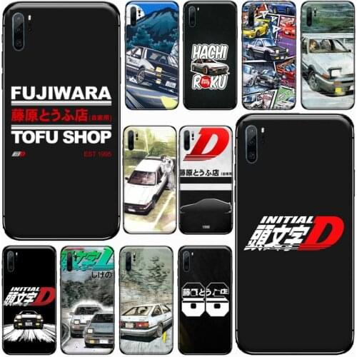 Initial D Anime AE86 Phone Case For Huawei P 40 30 20 lite pro smart 2019 honor 10 i lite 8x mate 20 pro nova 5t funda
