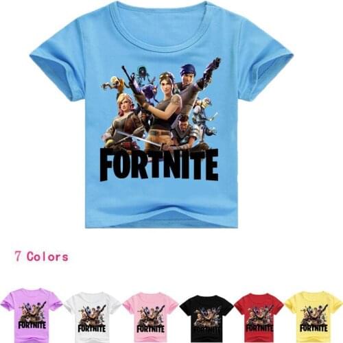 Fortnite T-shirt Funny Shirt Boys Summer Clothes Costumes for Kids Summer Clothes Games Fashion Clothes