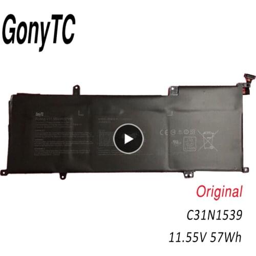 GONYTC C31N1539 0B200-01180200 31CP4/91/91 Laptop Battery For Asus Zenbook UX305UA UX305UAB Series 11.55V 57Wh
