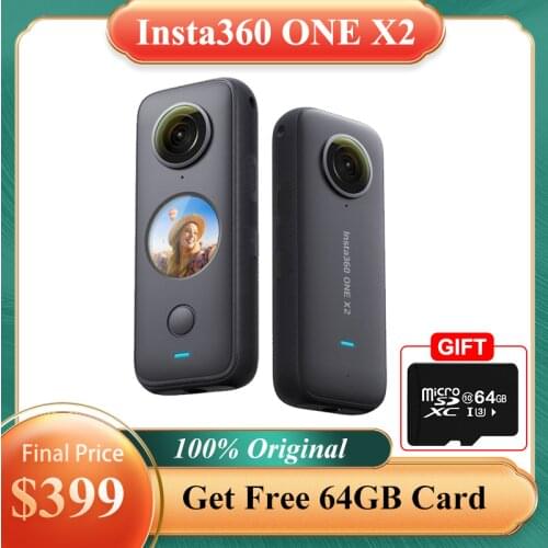 Insta360 One X2 360 Action Camera Naruto / Seauke Edition 10M Waterproof Insta 360 One X2 Pocket Underwater Helmet Pro Sport Cam