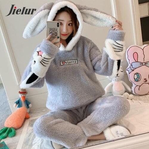 Женские пижамы с длинным рукавом Jielur China At AliExpress