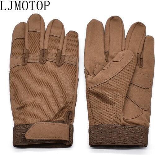 Quality Breathable Motorcycle Full Finger Gloves Touch Screen Gloves For Suzuki GSX250 GSX550 GSX600 GSXR1000 GSXR1100 Katana