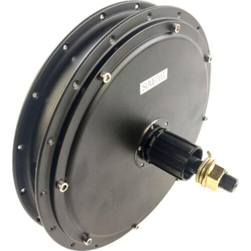 SOMEDAY 48V 1000W/1500W Rear Rotate Direct Drive Motor E-bike Brushless Non-gear Hub Motor Electric Bike Motor not for Fat Bike