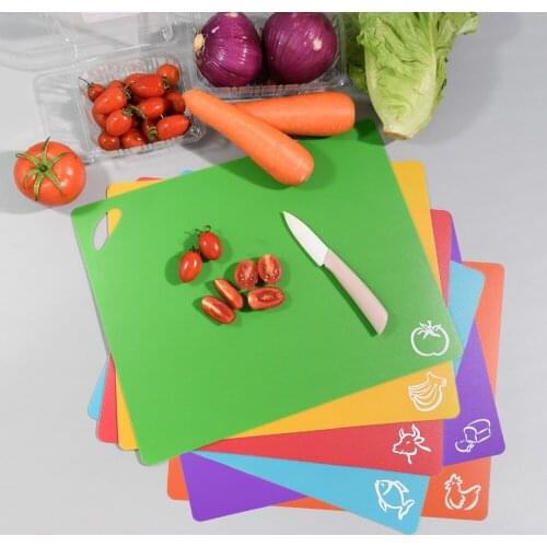 FDA Standard Flexible Chopping Mats Cutting Board Cutting Mats for Kitchen