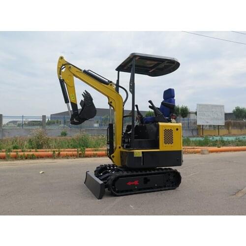SYNBON Mini digger for garden mini digger excavator with full hydraulic joystick mini excavator 1ton
