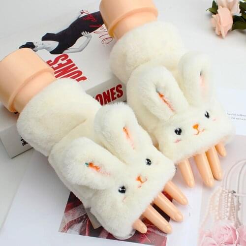 Fashion Gloves Kids Mittens Girl Accessories Glove Toddler Thicken Patchwork Hot Winter Warm Gloves