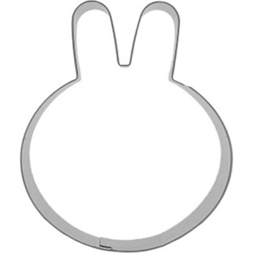 Cartoon Rabbit Cookie Cutter DIY Fondant Chocolate Cake Embossing Stencil Mold Biscuit Cute Mold Baking Tools Animal modeling