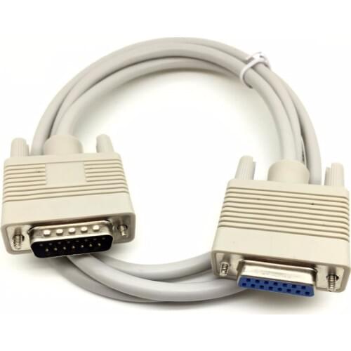 DB15 male plug to db15 female socket extender db15 parallel extension cable AQJG