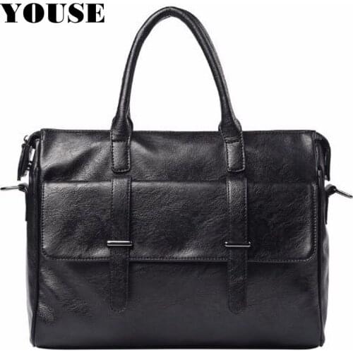 Mens Handbags Business Man Leather Briefcase Purse Womens Wallet Tablet Sports Travel Crossbody Laptop Fashion Outdoor Casual