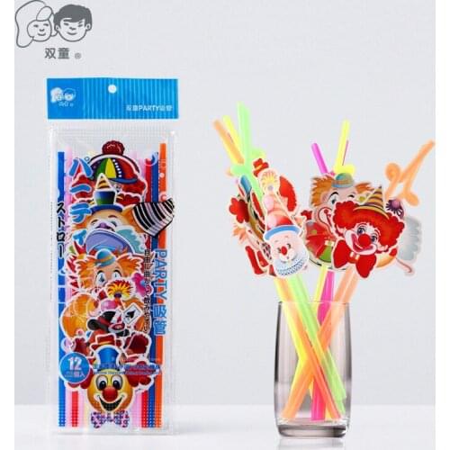 Manufacturers selling a variety of modelling of china clown straw