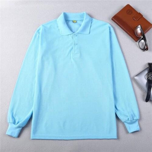 Polo Shirt Men long Sleeve Clothing Fashion Lapel casual collar slim fit plus size Stritching Business Luxury LOGO custom tops