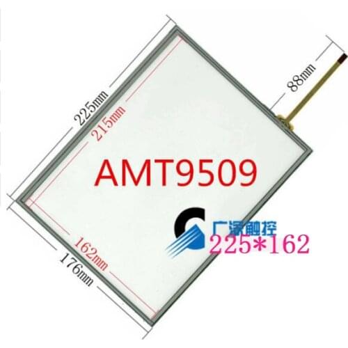 AMT9509 touch screen, 10.4 inch 4 wire touch panel, amt2507 industrial control touch screen 225*162