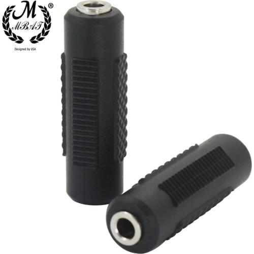 M MBAT Connector 3.5mm to 3.5mm Jack Headphone Audio Adapter Microphone MIC/Audio Connector Converter Instrument Accessories