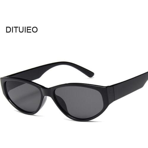 Vintage Sunglasses Women Cat Eye Luxury Brand Designer Sun Glasses Retro Small Ladies Sunglass Black Eyewear Oculos