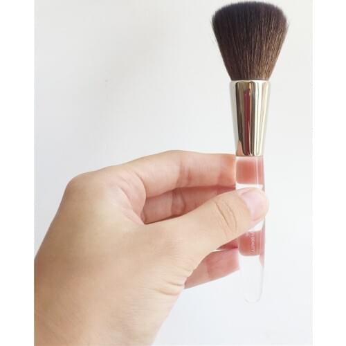 TME-SERIES Powder/Blush Brush - Soft Goat Hair Powders Bronzers Blusher Brush - Beauty Makeup Brush Tool