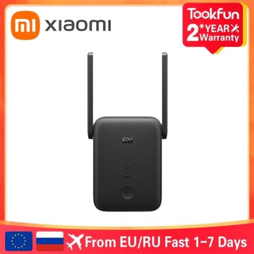 New Global Version Xiaomi Mi WiFi Range Extender AC1200 2.4GHz And 5GHz Band 1200Mbps Ethernet Port Amplifier WiFi Signal Router
