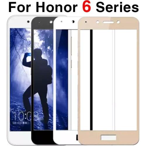 For Huawei Honor 6a Protective Glass Honor 6c Pro 6x Tempered Glas Screen Protector Protect Film Protection Full Cover 9H