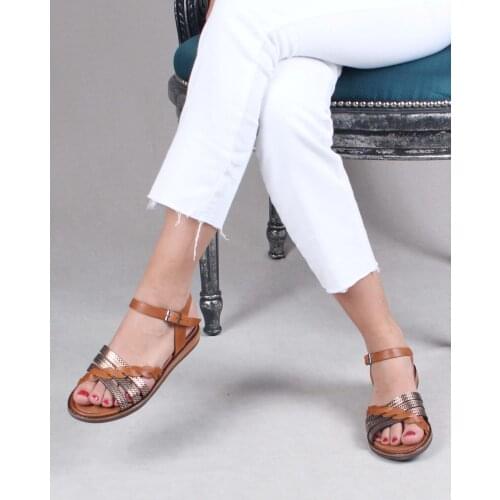 Women Sandals Brown Casual Street Style 2021 Summer Season