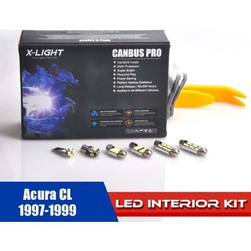 12pcs Canbus Pro LED SMD Interior Light Kit for 1997 - 1999 Acura CL