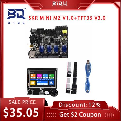 BIGTREETECH SKR MINI MZ V1.0 32Bit Control Board TMC2209UART TFT35 MZ V3.0 Touch Screen For Anycubic Mega Zero 3D Printer Parts