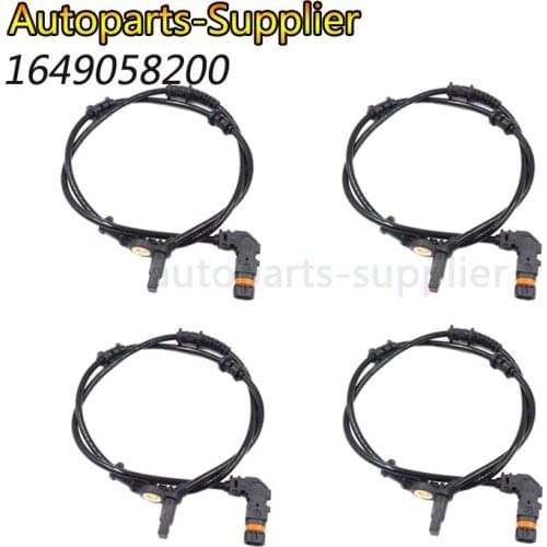 4pcs/lot 1649058200 A1649058200 New Front ABS Wheel Speed Sensor For Mercedes M-Class SUV W164 GL X164 High Quality