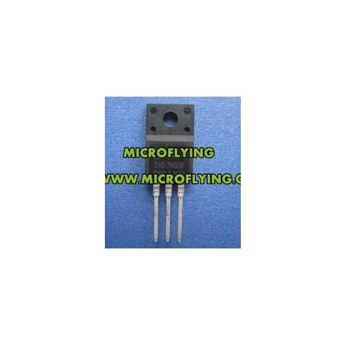 5pcs/lot SVD7N60F 7N60 SVD7N60 7N60F MOSFET TO-220F Best quality