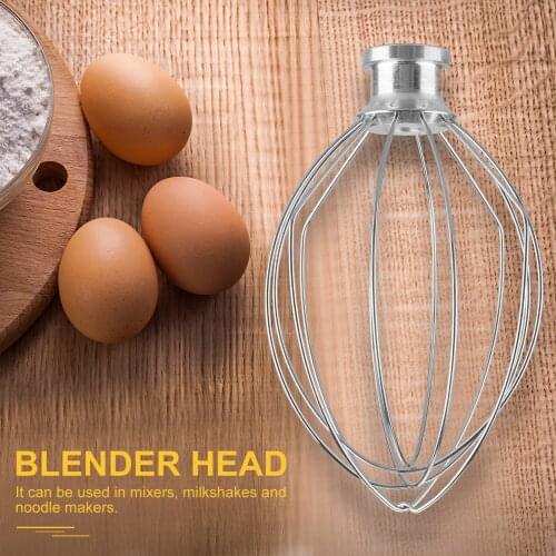 6-Wire Whip Electric Mixer Attachment Mixing Head Egg Beater 1pcs Stainless Steel Kitchen Gadgets Guarantee Accessories