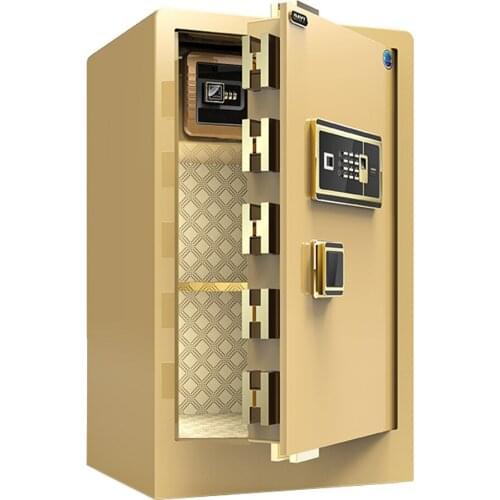 Safe factory direct sales household 45cm60cm fingerprint password safe hotel wifi office safe